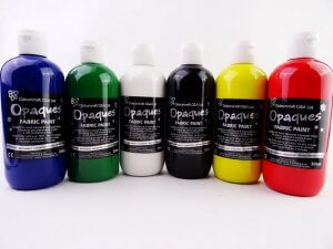 Fabric Paint Opaque Assorted - 6 x 300ml